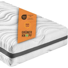 sleepling ergonomische 7-Zonen Federkernmatratze mit Kaltschaumauflage, 90 x 200 cm, 18 cm, H4, sleepling Comfort 130