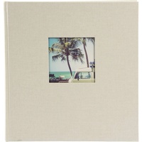 Goldbuch Bella Vista sandgrau 30x31 100 weiße Seiten 31723