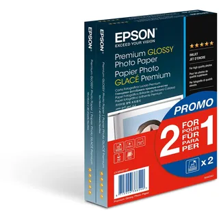 Epson Premium Glossy 10 x 15 cm 255 g/m2 2 x 40 Blatt