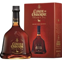 Conde de Osborne Brandy de Jerez – Solera Gran Reserva aus Spanien mit edler Geschenkpackung aus dem Hause Osborne mit 40,5% vol. (1 x 0,7l)