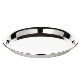 Edzard Tablett, Serviertablett Marlene, rund, versilbert, anlaufgeschützt, Durchmesser 34 cm