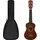 vidaXL Ukulele Set Sopran Ukulele, Braun