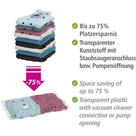 Wenko Vakuum Beutel Set 6-tlg. transparent