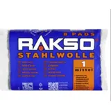 RAKSO Stahlwolle Pads mittel 8 St.