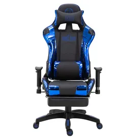 CLP Turbo XL Kunstleder schwarz/glanz blau