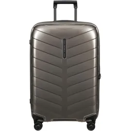 Samsonite Attrix 4-Rollen Cabin 69 cm / 73 l braun/beige/grau