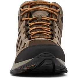 Columbia Redmond III Mid WP wasserdichte Wanderstiefel für Herren, Braun (Cordovan x Elk), 42