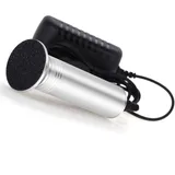 Elektrische Hornhautentferner Einstellbare Geschwindigkeit Professionelles Pediküre Fußfeile Fußfeilen für Tote Harte Rissige Haut, mit 60 Stück Ersatz Schleifkissen, FCR-2 Silber