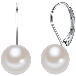 Lulu & Jane Perlenohrringe silber, Sterling Silber silberfarben