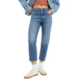 Levi ́s ® Levi's 501 Crop Jeans in mittelblau mit 7⁄8 Länge-W28 / L26