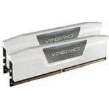 Corsair Vengeance DDR5 64GB (2x32GB) 6000MHz CL30-36-36-76 1.4V AMD Expo & Intel XMP Desktop-Computer-Speicher - Weiß (CMK64GX5M2B6000Z30W)