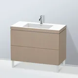 Duravit L-Cube Unterschrank, 2 Auszüge, LC6938O7575