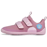 Affenzahn Barfußschuh Baumwolle Lucky Klettverschluss Vegan rutschfest Flexibel Reflektierend für den Sommer in Größe 21-32 Einhorn - Pink - 32 EU