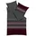KAEPPEL SMART Biber Burgund/Grau 135 x 200 cm + 80 x 80 cm