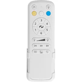QAZQA Patty 123 cm Deckenventilator Weiß