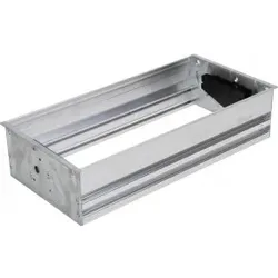 Kopp 939682010 ExitFly 30cm, unbehandelt für eigene Lackierung/Beschichtung, Klappenmechanik ohne Kabelkanal