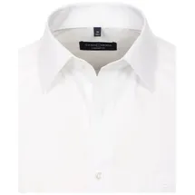 CasaModa Kurzarmhemd weiß Baumwolle Comfort Fit, weiß, NOS