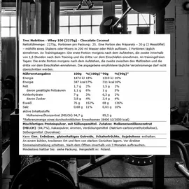 Trec Nutrition Whey Protein Chocolate Coconut Beutel 2275 g