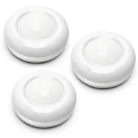 NORTHPOINT LED Batterie Beleuchtungsspots 3er Set  - weiß
