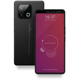 Volla Phone Plinius 8 GB RAM 128 GB Ubuntu Touch Schwarz