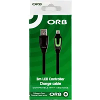 ORB Dual Controller Charge Cable 3m (ORB) (Xbox One X),