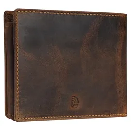 GREENBURRY Vintage Geldbörse Herren braun