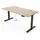 Yaasa Schreibtisch Desk Essential 160 x 80 cm Eiche hell / Schwarz