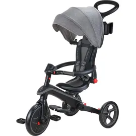 GLOBBER Explorer 4 in 1 Foldable Black Grey