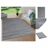 vidaXL Outdoor-Teppich Anthrazit 140x200 cm PP