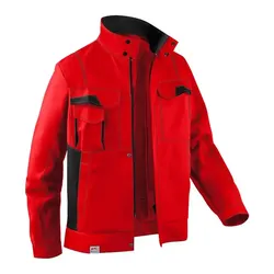 Bundjacke "IMAGE DRESS new design" - 60 - mittelrot/schwarz