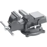 Meister Craft Schraubstock Stahl 100 mm grau drehbar