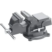 Meister Craft Schraubstock Stahl 100 mm grau drehbar