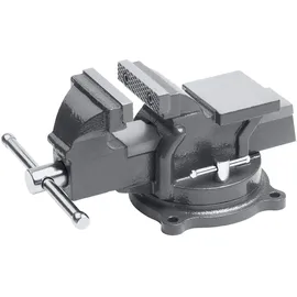 Meister Craft Schraubstock Stahl 100 mm grau drehbar