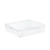 Rotho Aufbewahrungsbox CLEAR 40 x 33,5 x 8,5 cm 1-tlg. transparent
