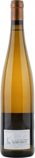 Riesling Schlossberg Grand Cru Trapet Alsace 2017