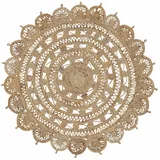 carpetfine Cate Juteteppich Ø 60 cm Beige