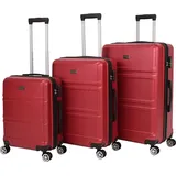 vertical studio Stege Koffer-Set 3-tlg. rot