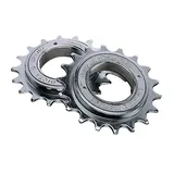 Point S Freilauf-Schraubzahnkranz 1/2 x 3/32 Single Speed 16 Zähne Silber