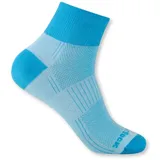 WrightSock Unisex Coolmesh II Quarter blau