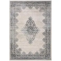 benuta pop Teppich Laury Grau 80x150 cm - Vintage-Stil Teppich im Used-Look