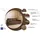 Home Affaire 3-Sitzer HOME AFFAIRE "Pinto, 206 cm, Cord, Chenille, Lederoptik", braun, B:206cm H:85cm T:97cm, Kunstleder (65% Polyester, 35% Lederfasern);Cord (92% Polyester, 8% Polyamide), Sofas, mit Keder, schwarze Metallfüße, Wellenunterfederung