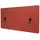 Proregal Akustik-Tischtrennwand HxBxT 60x120x2 cm Doppelwandig Stoff Braun Büro-Sichtschutz Schreibtisch Pinnwand