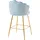 SalesFever Barhocker 2er-Set 52 x 100 x 54 cm Grau