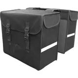 Greenlands Doppel Tasche Canvas schwarz
