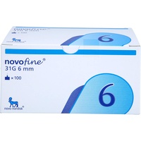 CC Pharma GmbH NOVOFINE 6 Kanülen 0.25x6 mm 31 G