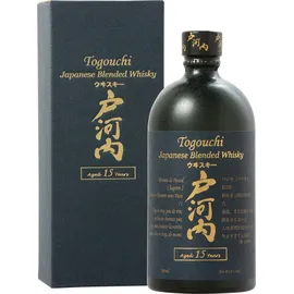 togouchi whisky 15 Years Old Blended Whisky 43,8% vol 0,7 l Geschenkbox