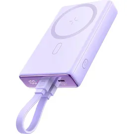 Joyroom JR-PBM01 10000 mAh 20 W Violett + Lightning auf USB-C Kabel – Lila
