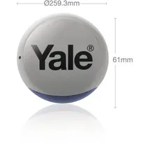 Yale Smart Living Außensirene Sync grau