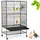Yaheetech Vogelkäfig Vogelvoliere 79 x 52 x 132 cm schwarz