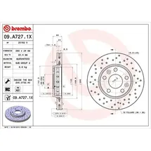 Brembo 09.A727.1X